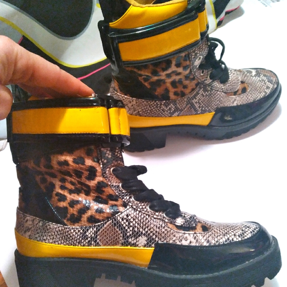 Funky Lace up Boots